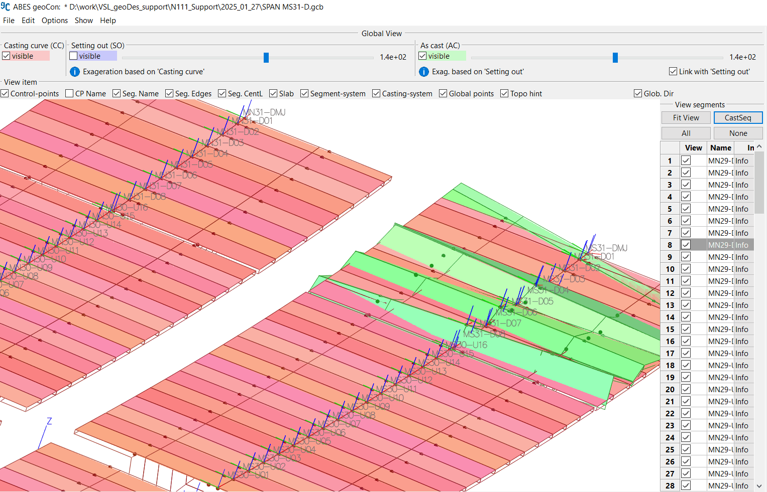 ABES geoCon screenshot